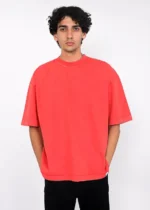 Oversized T-Shirt Heavy Jersey Red