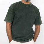 Oversized T-Shirt jersy Olive 2